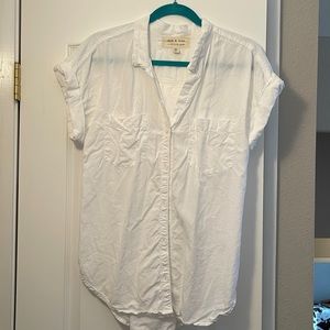 Cloth & Stone button up collared blouse